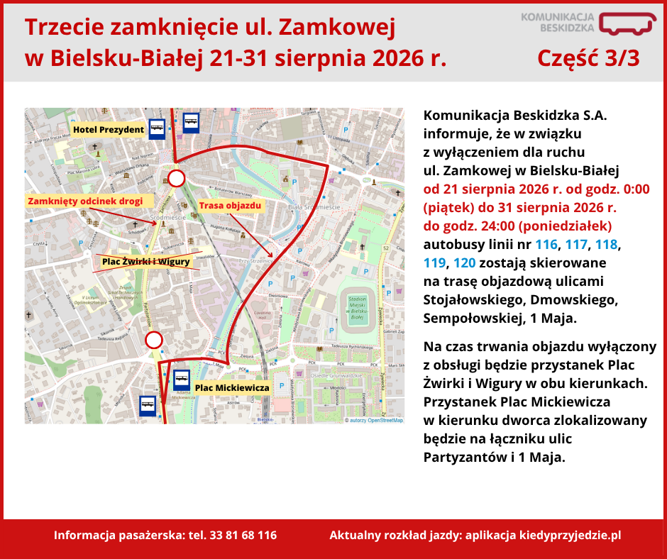 Zamkowa 21 31 sierpnia 2026 Zamkowa 21 31 sierpnia 2026